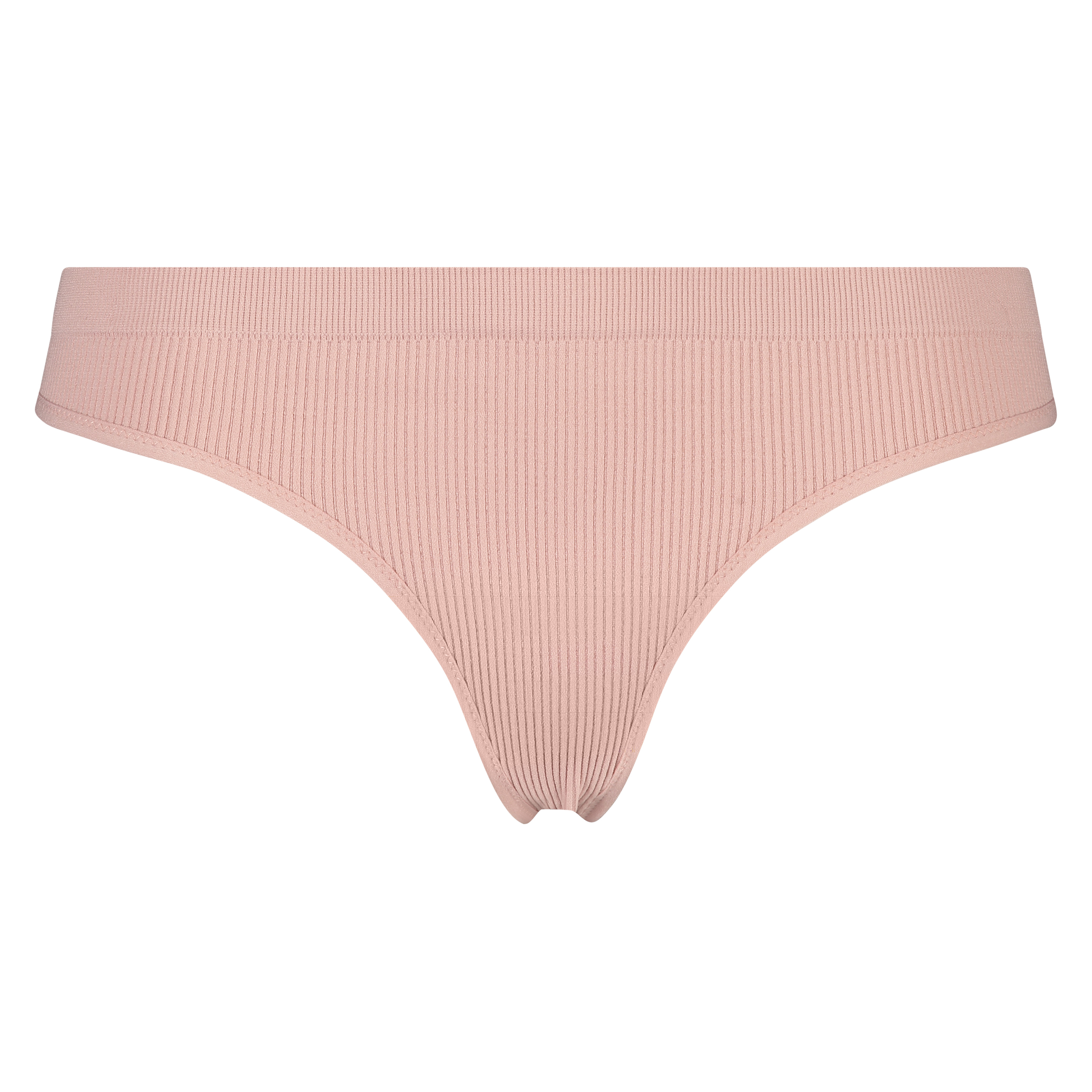 Seamless rib thong, Rosa, main