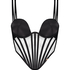 Bustier Paige, Svart
