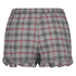 Twill Check pysjamasshorts, Gr&aring;
