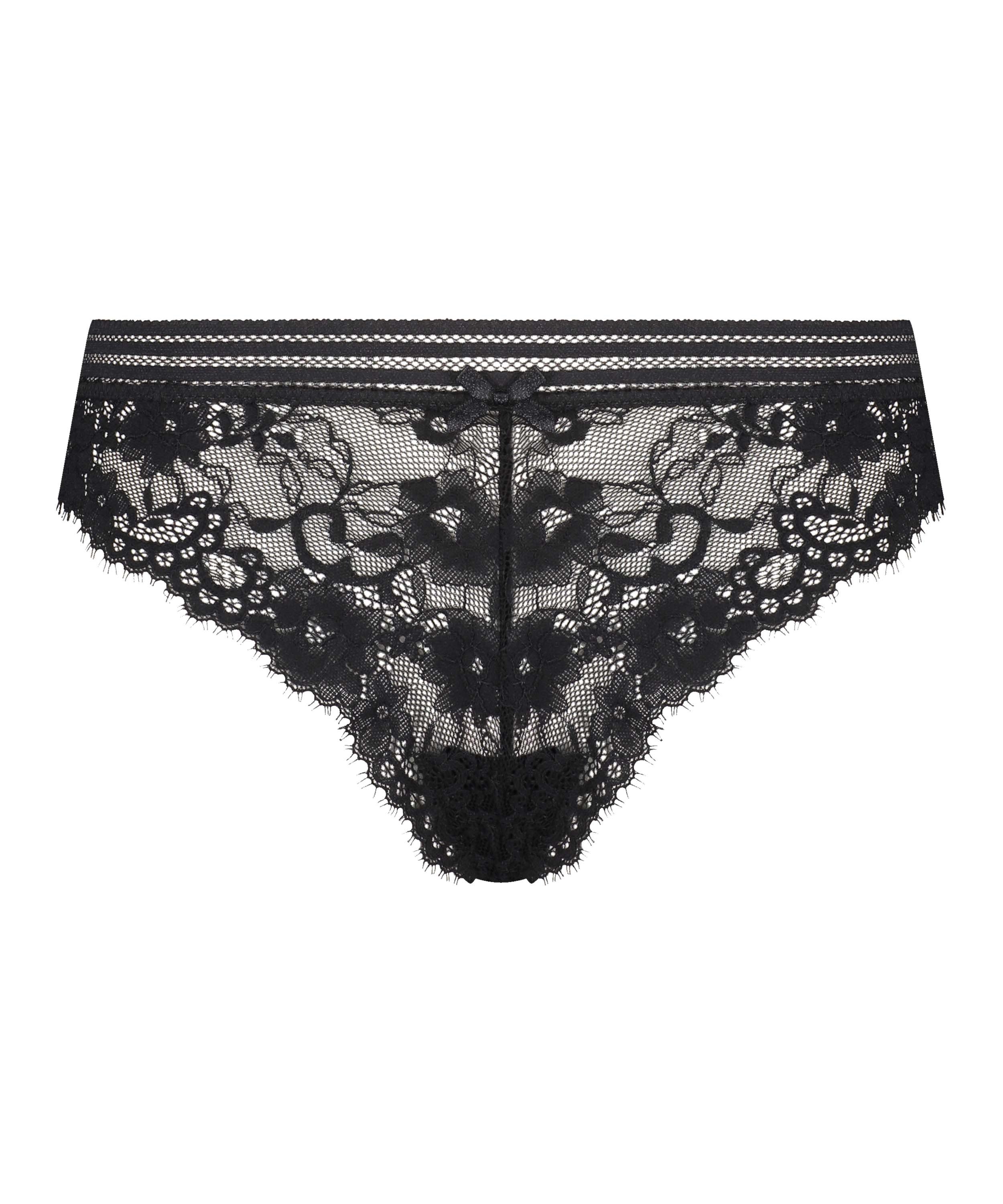 Samira brasiliansk truse, Svart, main