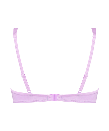 Luxe Shine polstret bikinitopp, Lilla