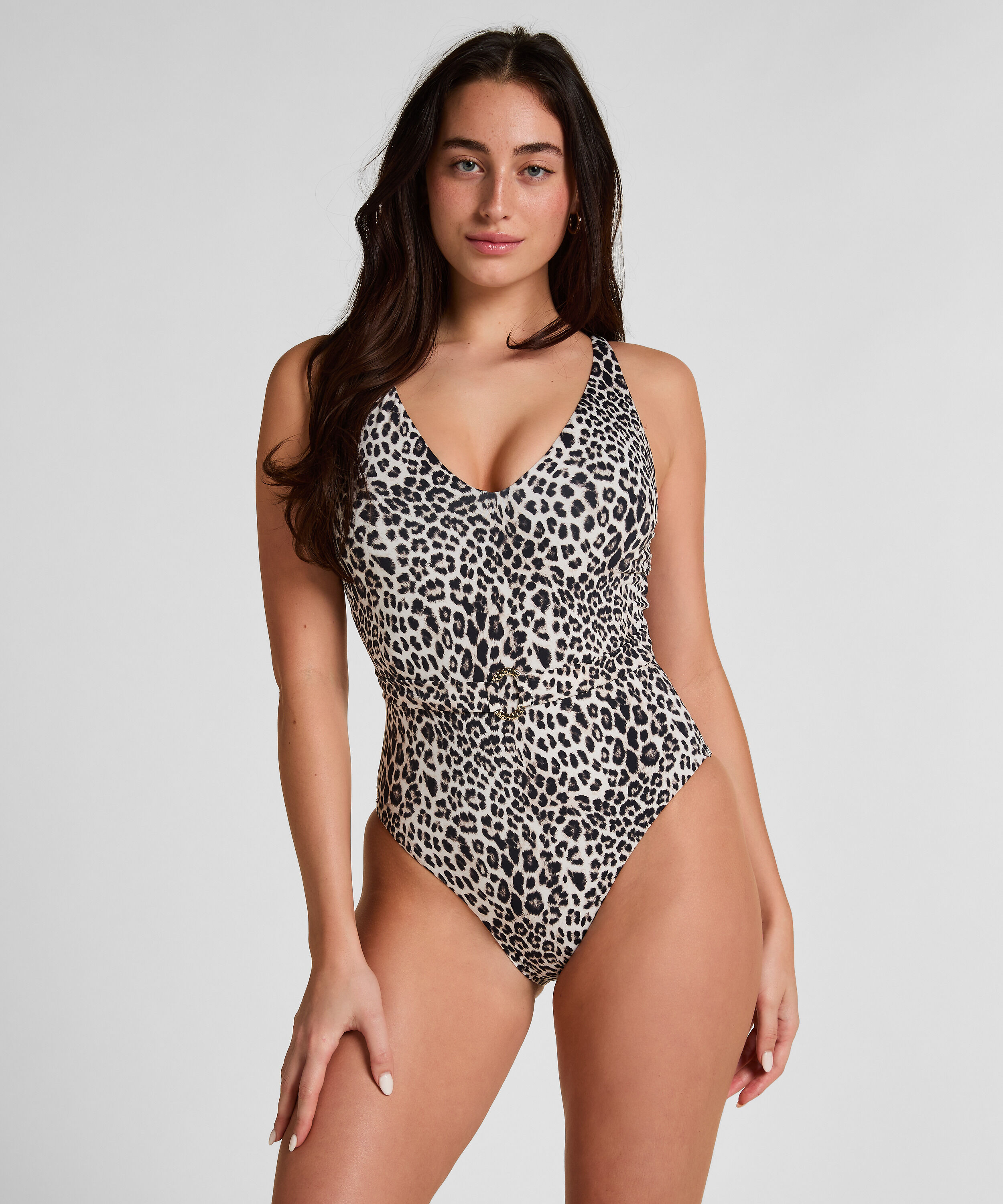 Badedrakt Leopard, Svart Badedrakt Leopard, Svart