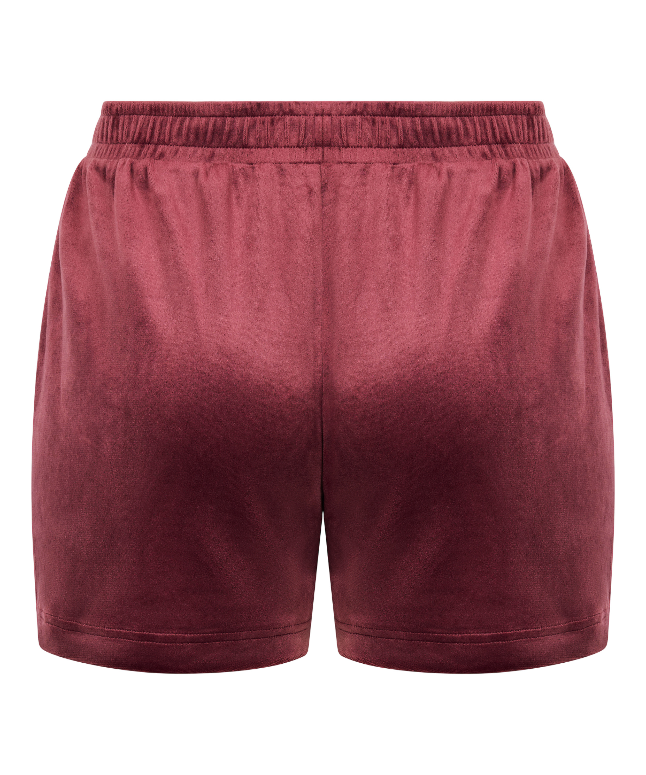 Velours Pocket shorts, R&oslash;d, main