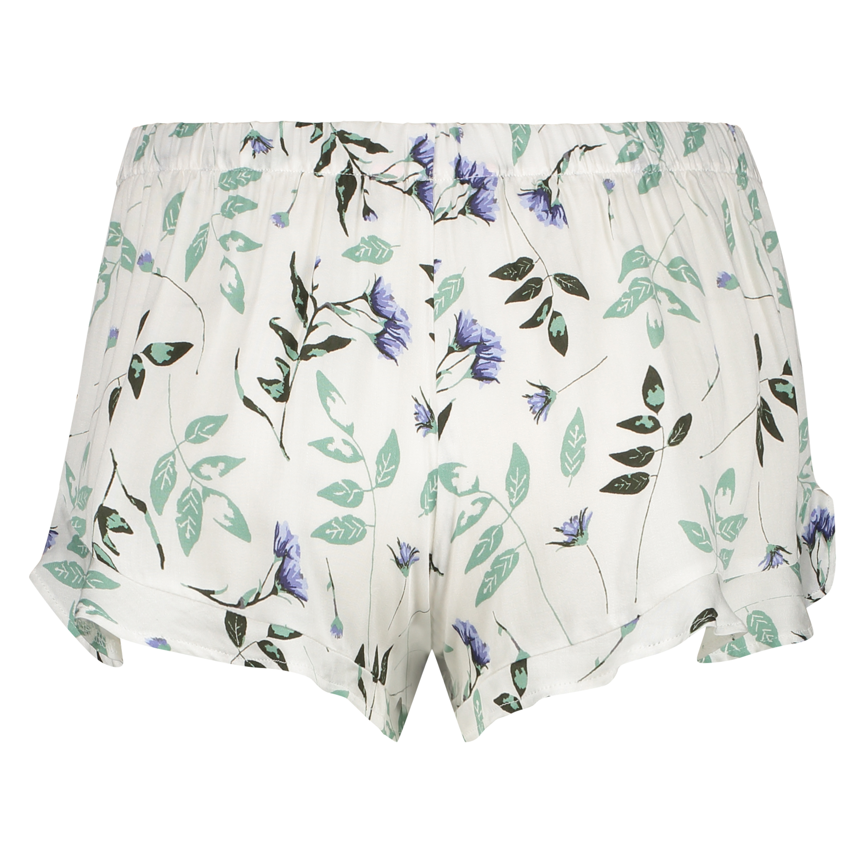 Pysjamashorts, Hvit, main