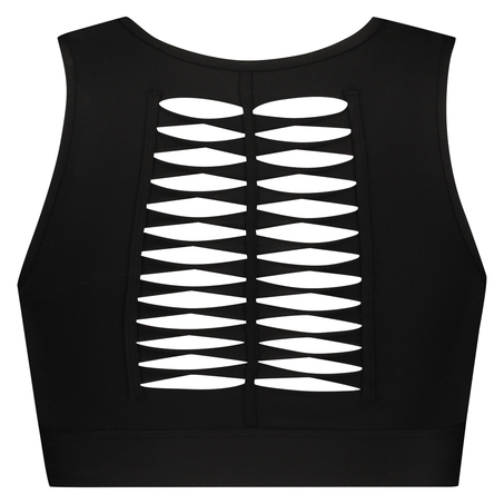 HKMX The Classic Level 1 Sports Bra, Svart