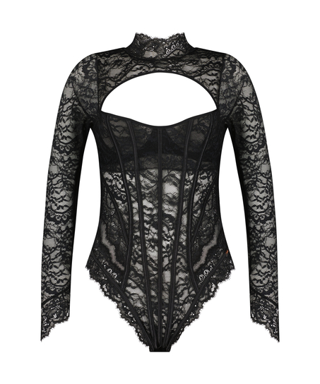 Charlotte body, Svart