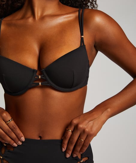 Bikinitopp Holbox, Svart