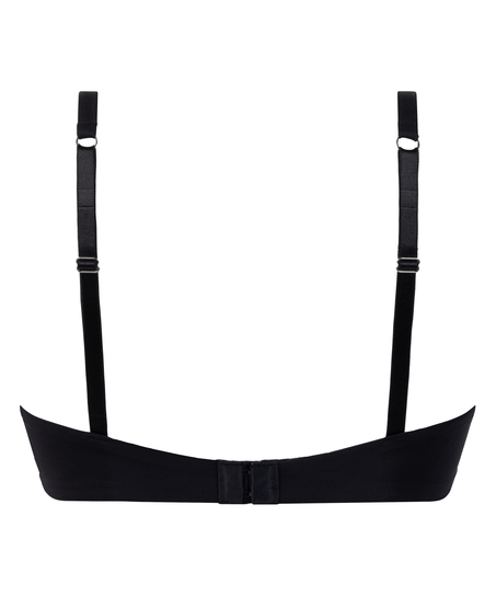 Polstret spileløs BH Lea Lace, Svart