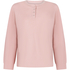 Topp Waffle Henley, Rosa