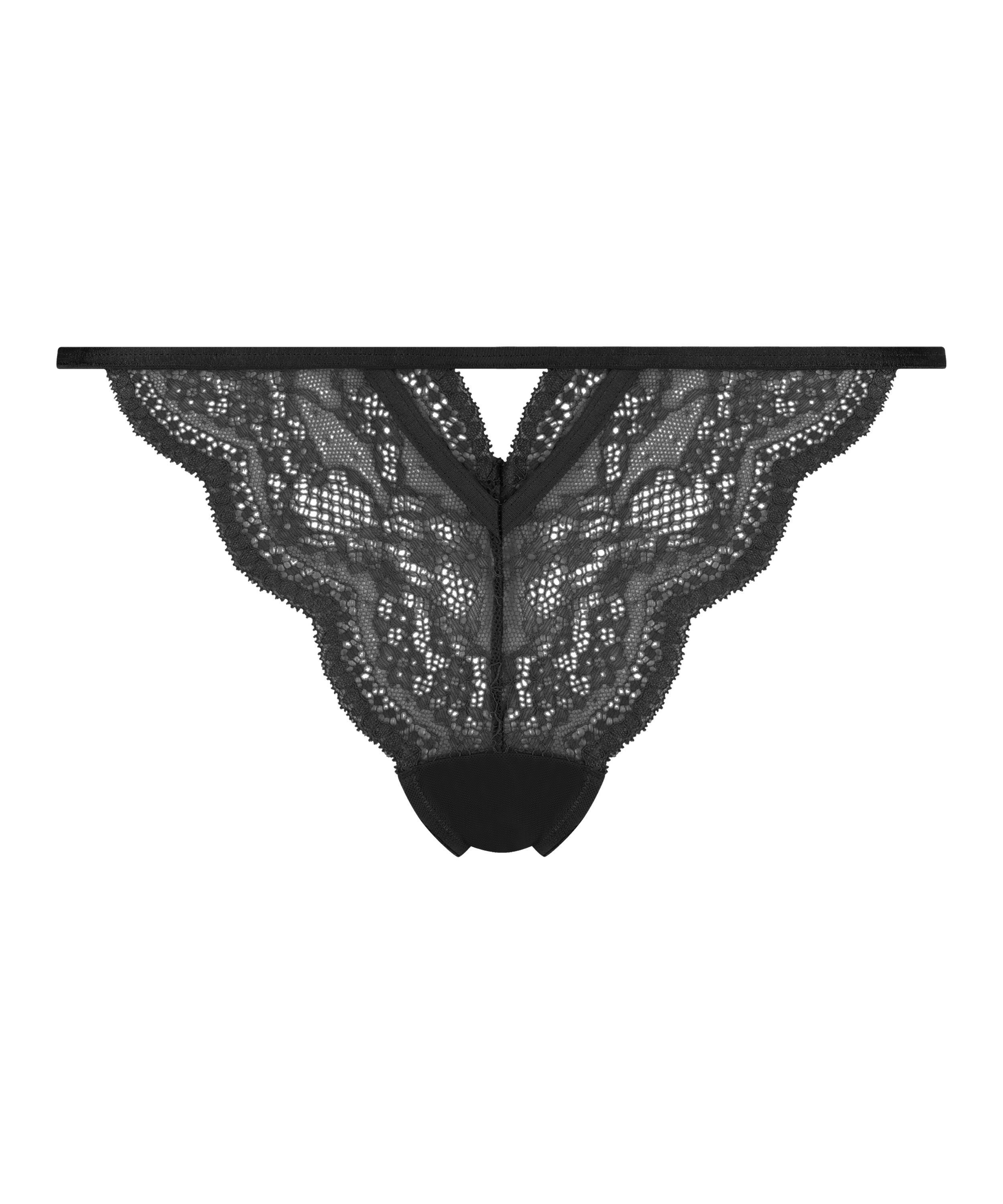 Brasiliansk truse Isabelle, Svart, main