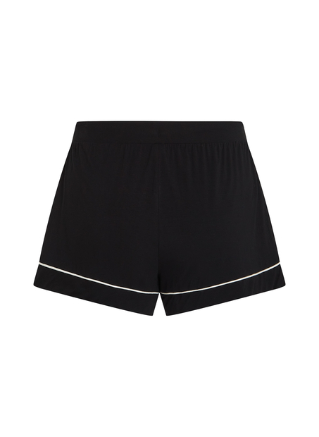Essential shorts i jerseystoff, Svart