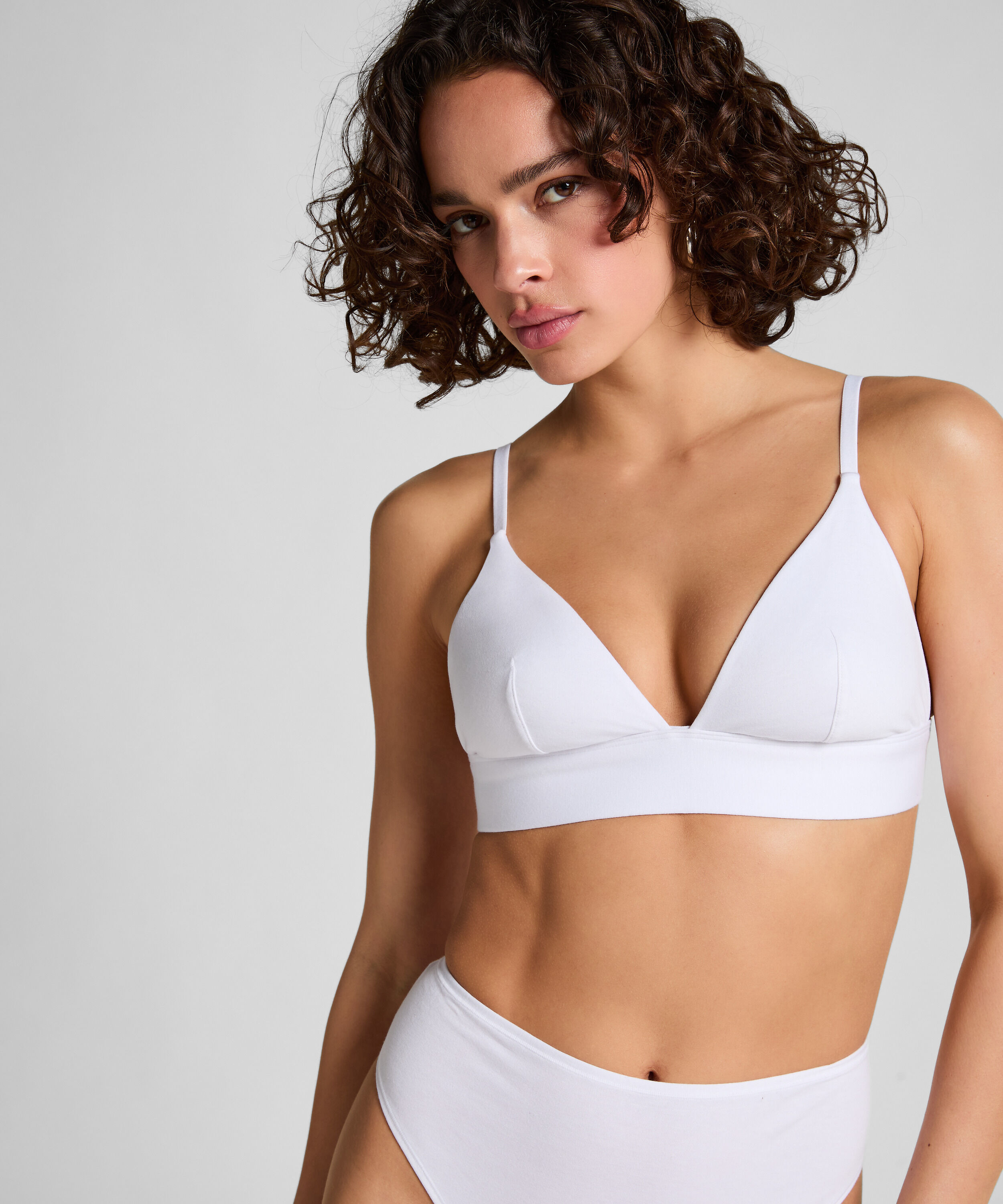 Bralette i bomull