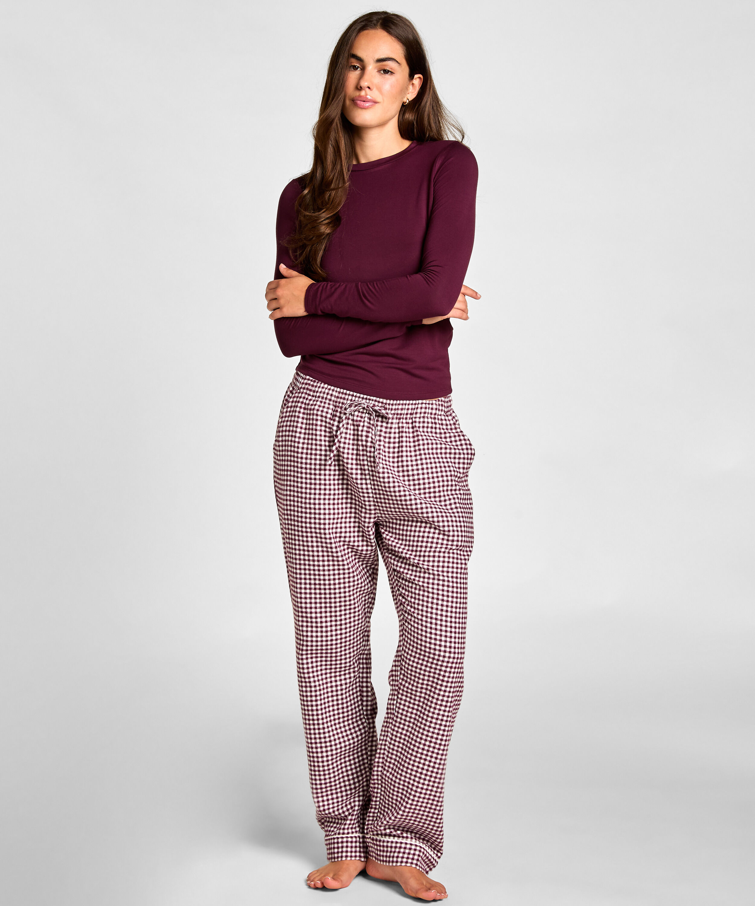 Pyjamassett twill, Lilla Pyjamassett twill, Lilla