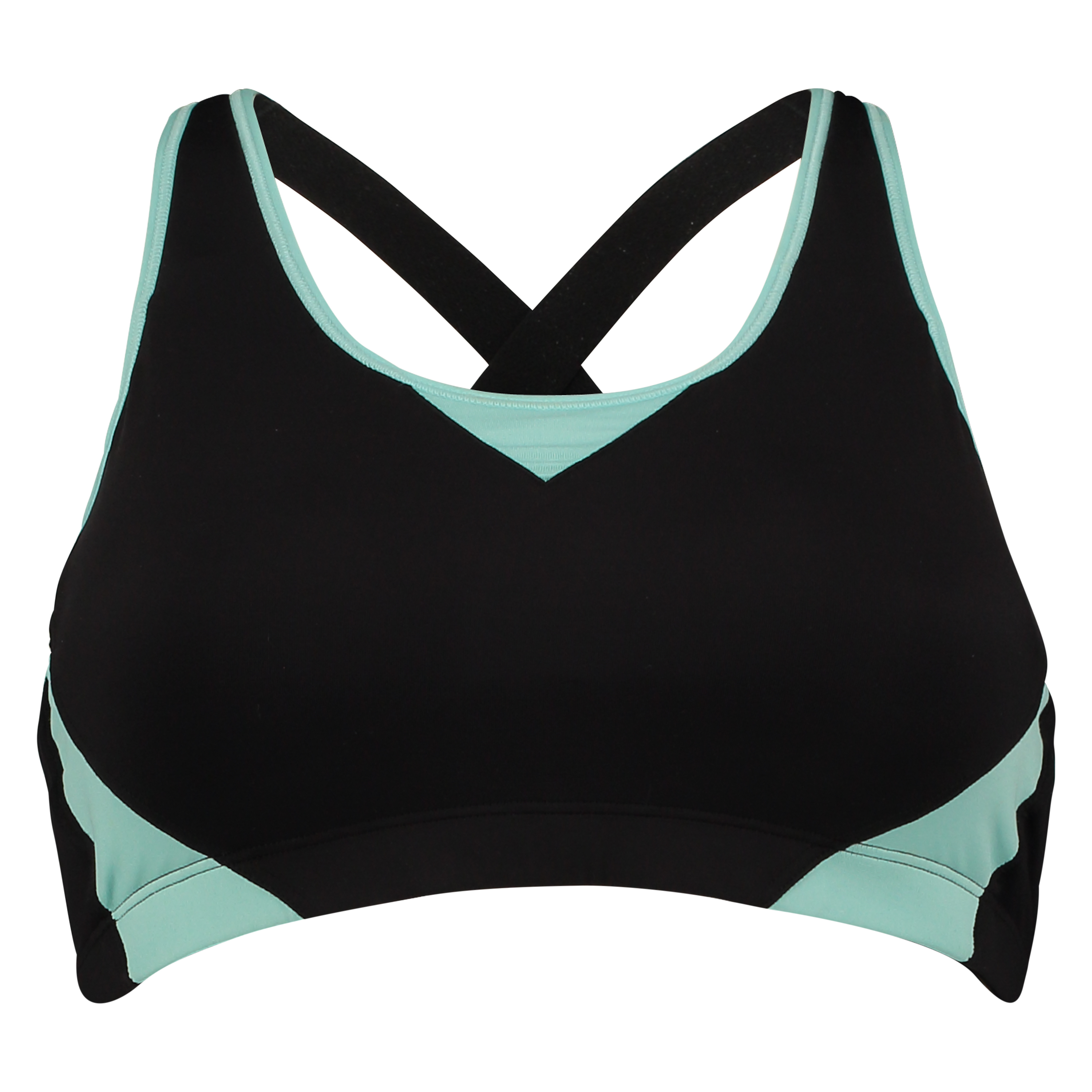 The Athlete sports bra Level 2, Svart, main