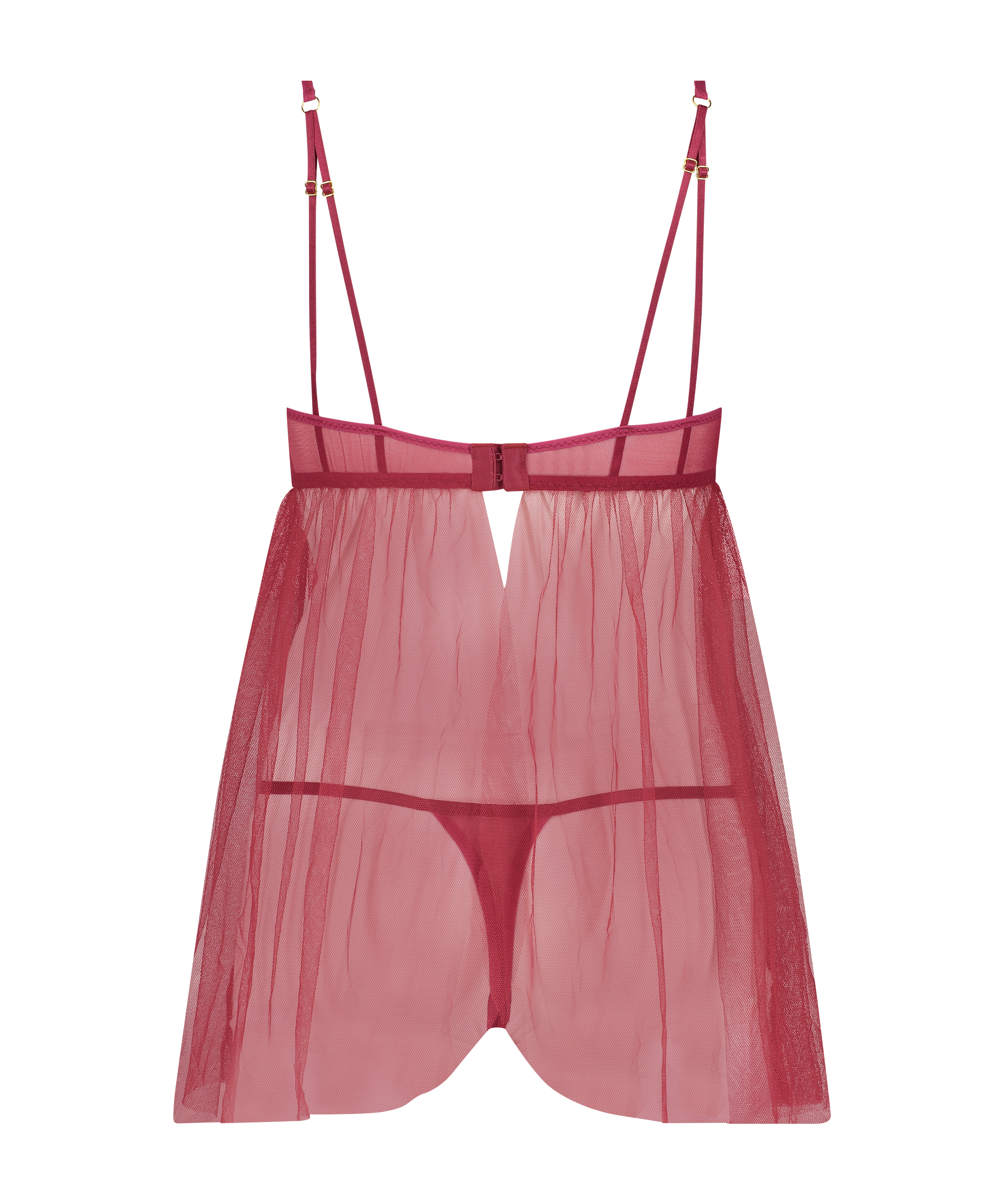 Emily babydoll, R&oslash;d, main