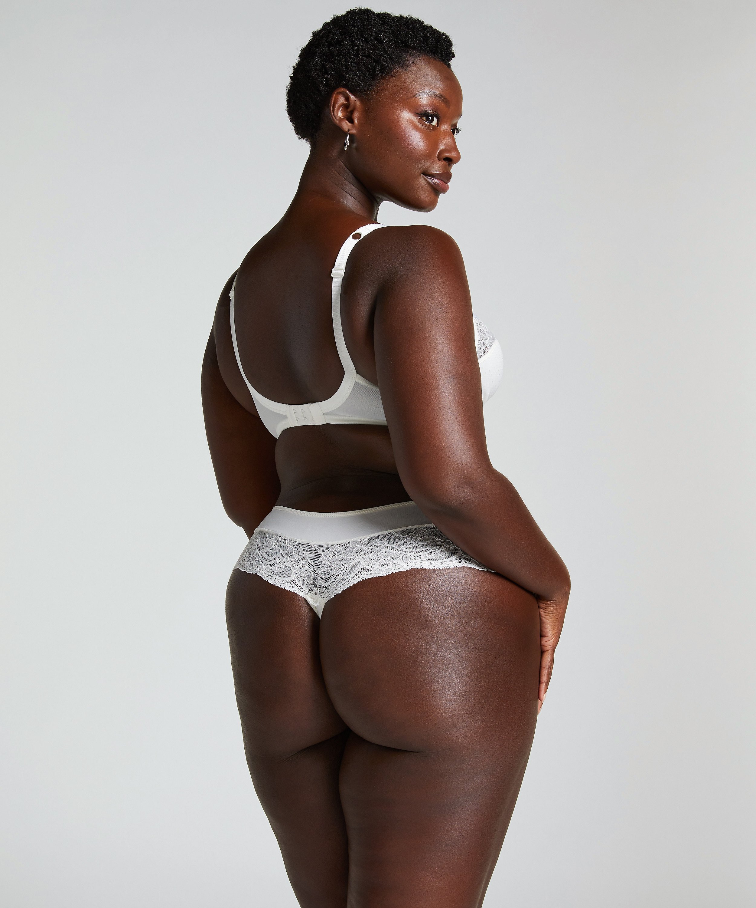 Uvattert bh med b&oslash;yle Sophie, Hvit, main