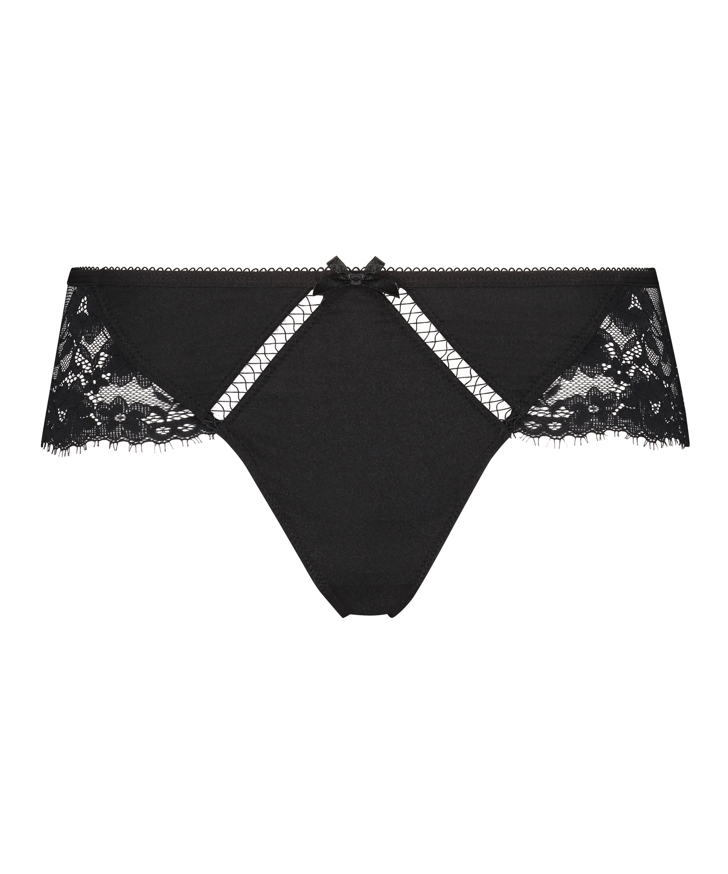 Yvenne hipster-string, Svart, main