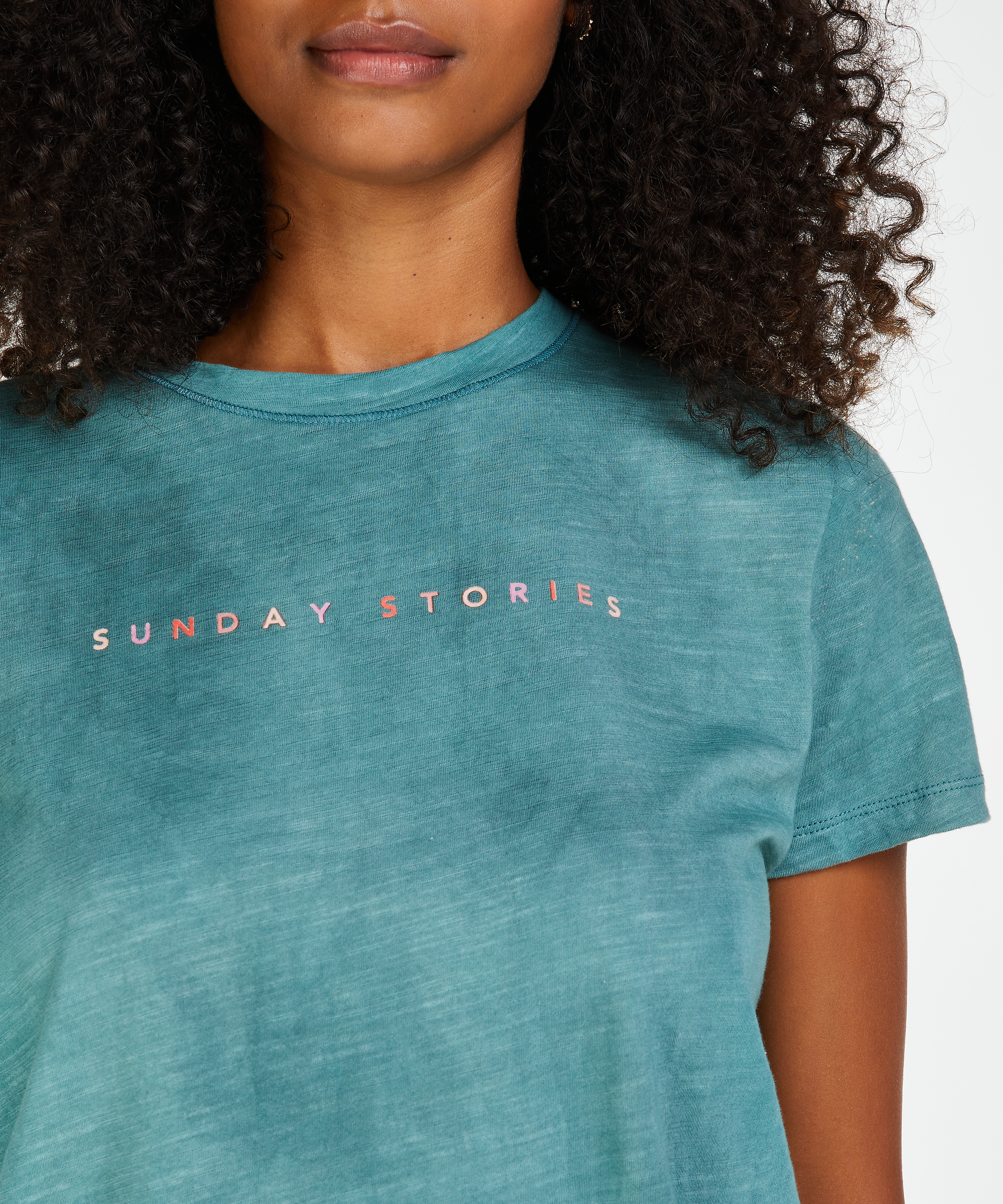 Kortermet pysjamastopp, Gr&oslash;nn, main