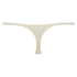 Thong Embroidered, Hvit