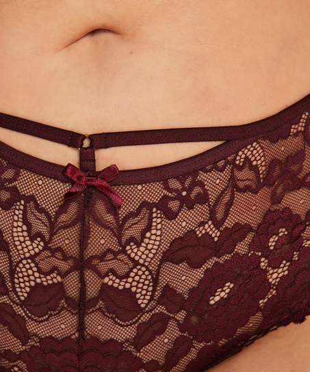 Hipster-string Jolie Curvy, Rød