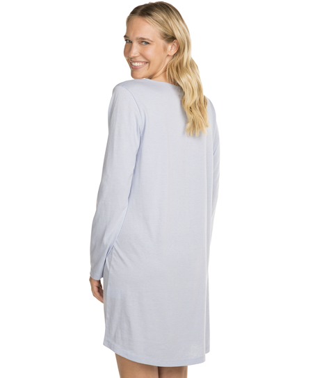 Nightie V-neck, Bl&aring;