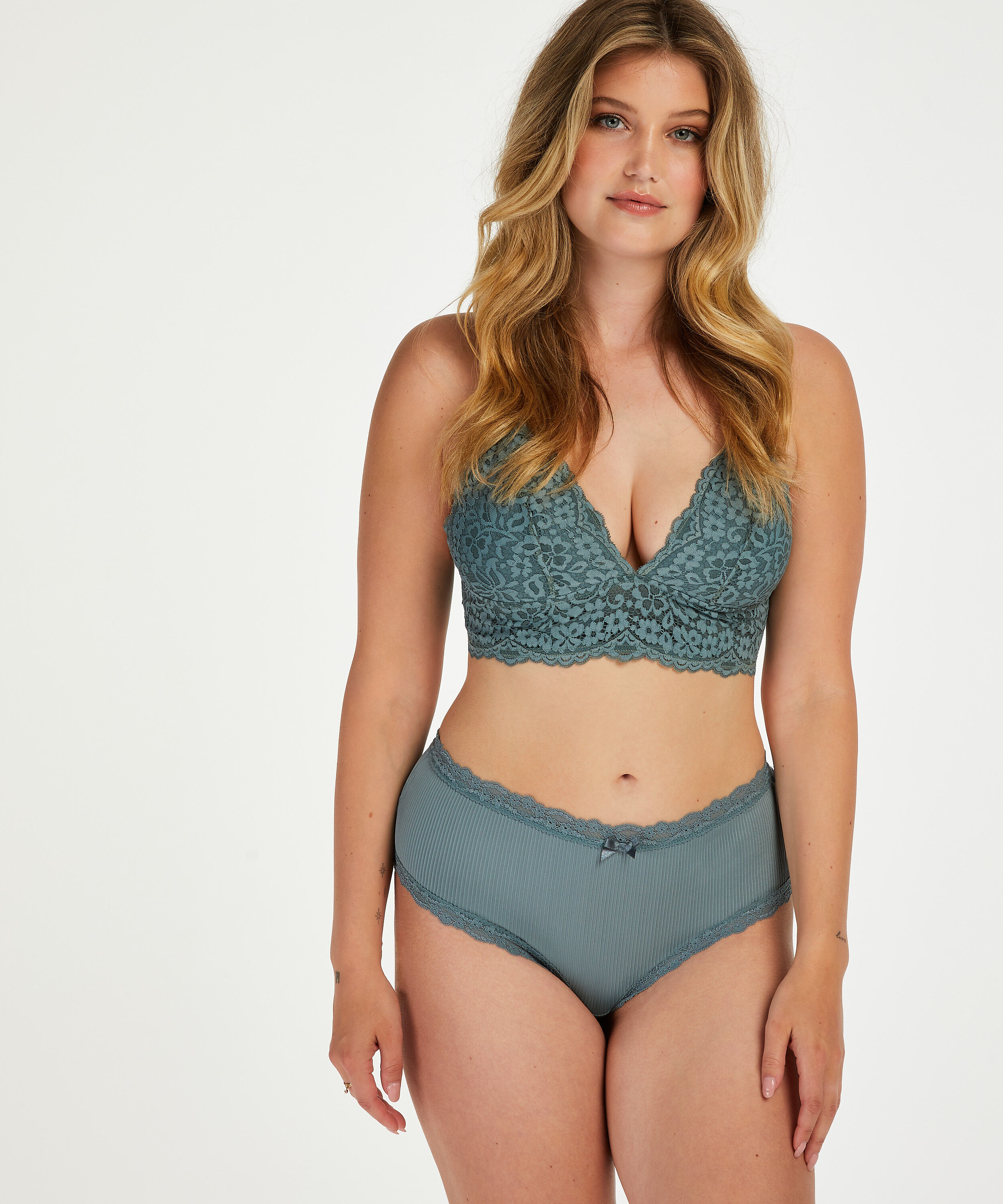 Miny Curvy brasiliansk truse, Grønn