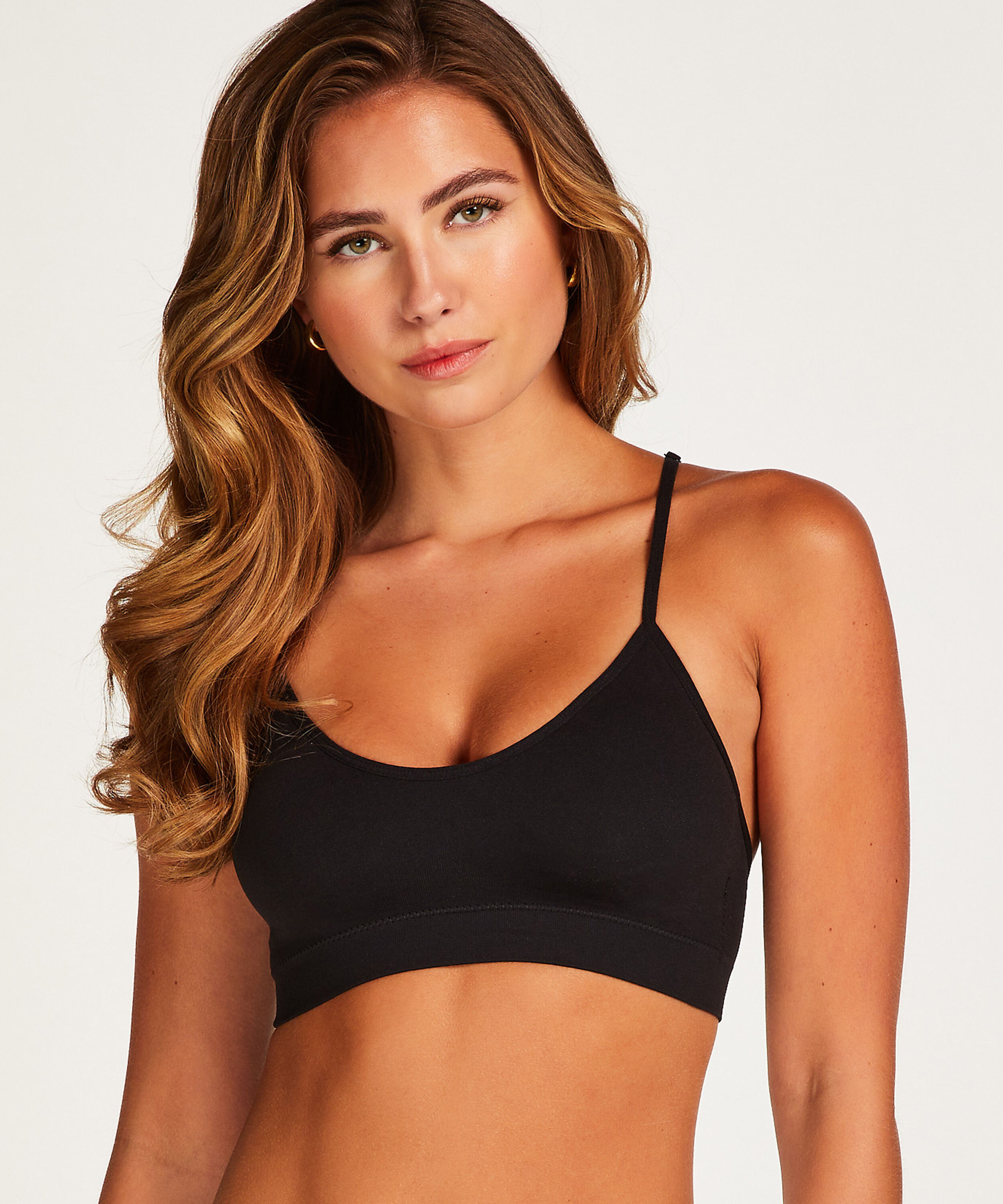 S&oslash;ml&oslash;s bralette Marine, Svart