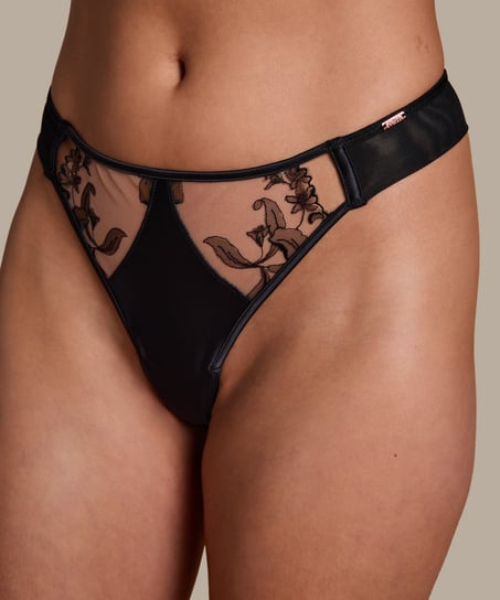 Anouk thong, Svart