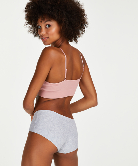 Invisible bomullsbokser, Grå