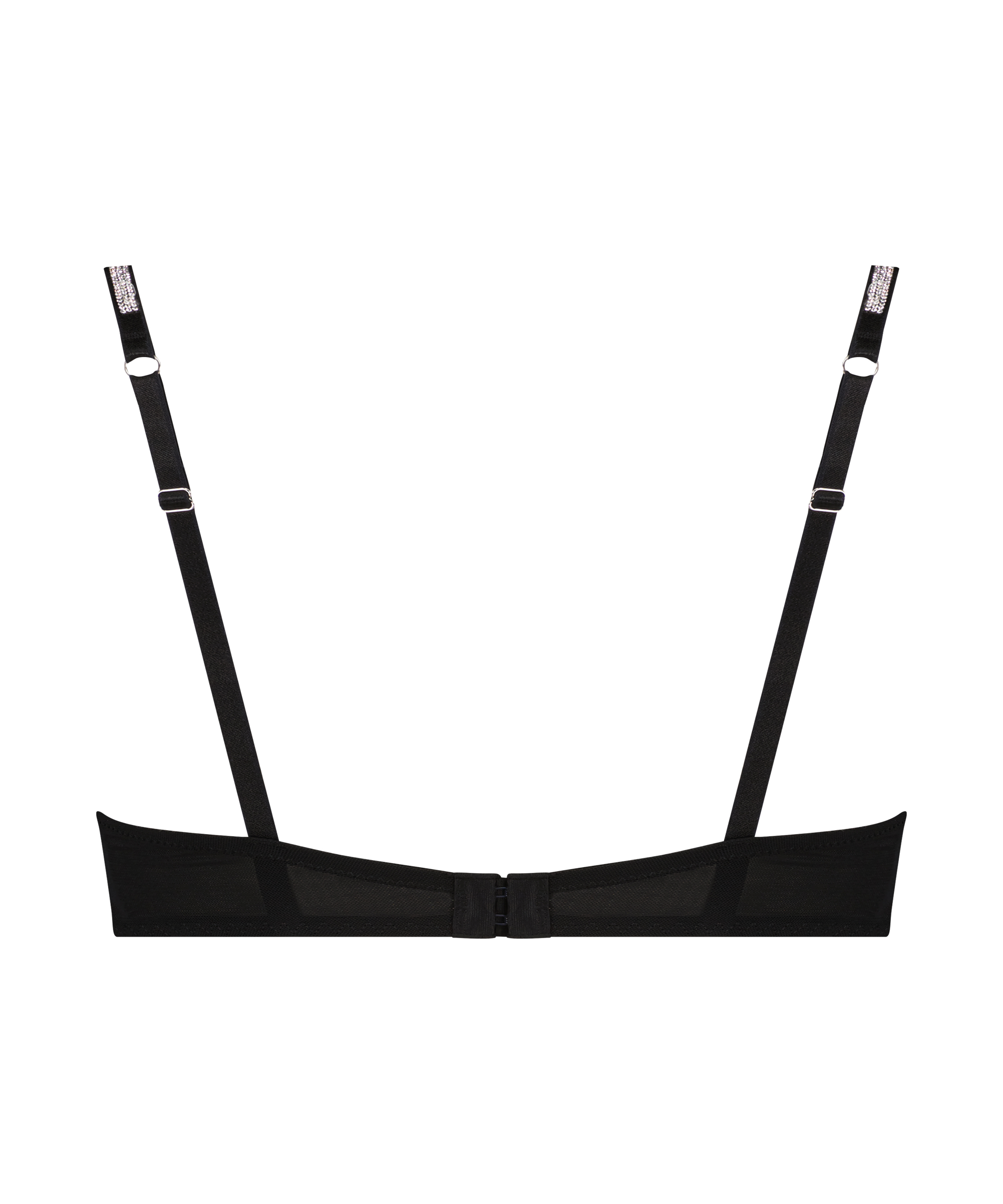 Polstret BH med spiler Beth, Svart, main