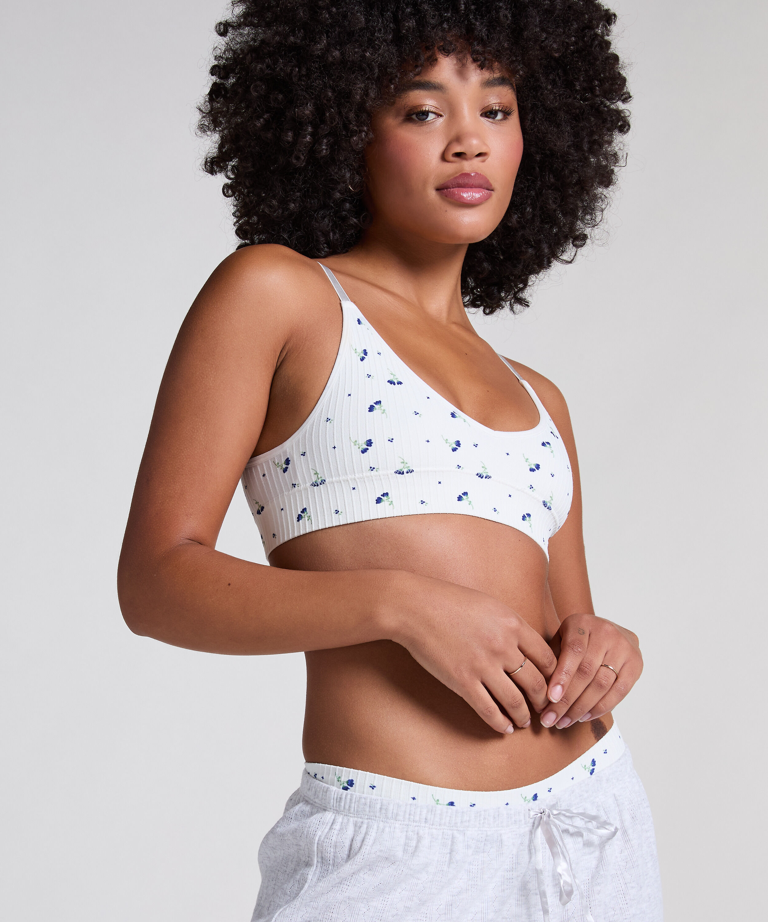 Bralette Dianne, Hvit