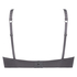 Theresa polstret pushup-BH med bøyle, Grå