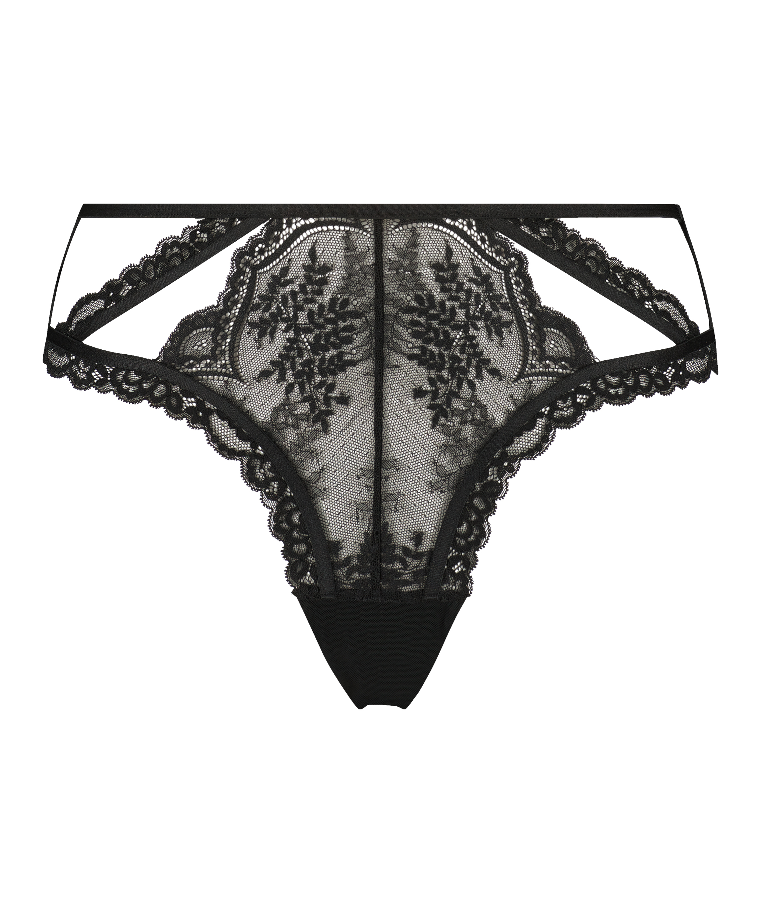 G-streng Cia Curvy, Svart, main