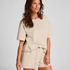 Pyjamasett Jersey, Beige