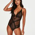 Geo Lace body, Svart
