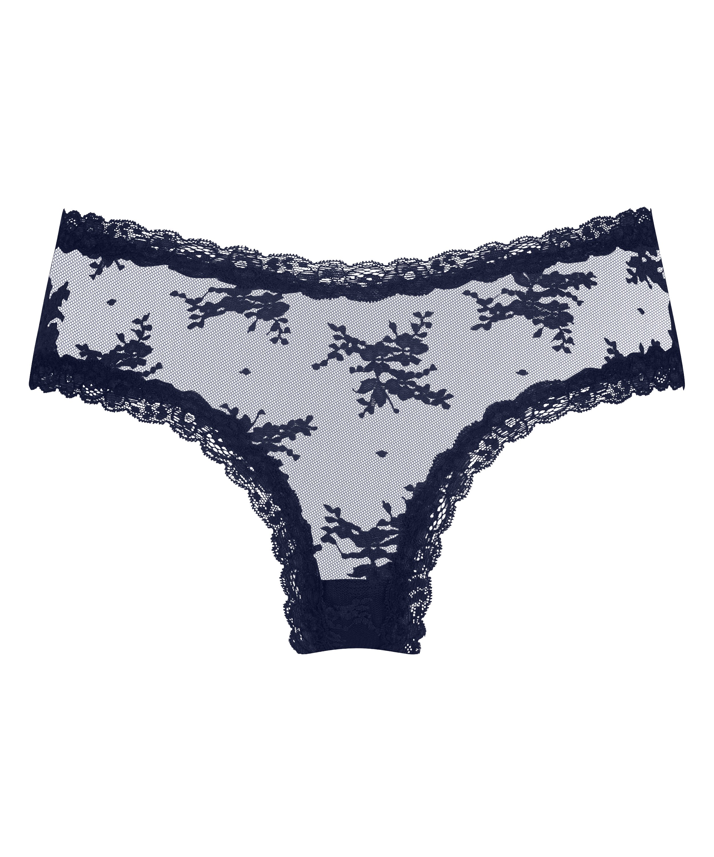 Brasiliansk truse V-shape Mesh, Bl&aring;, main