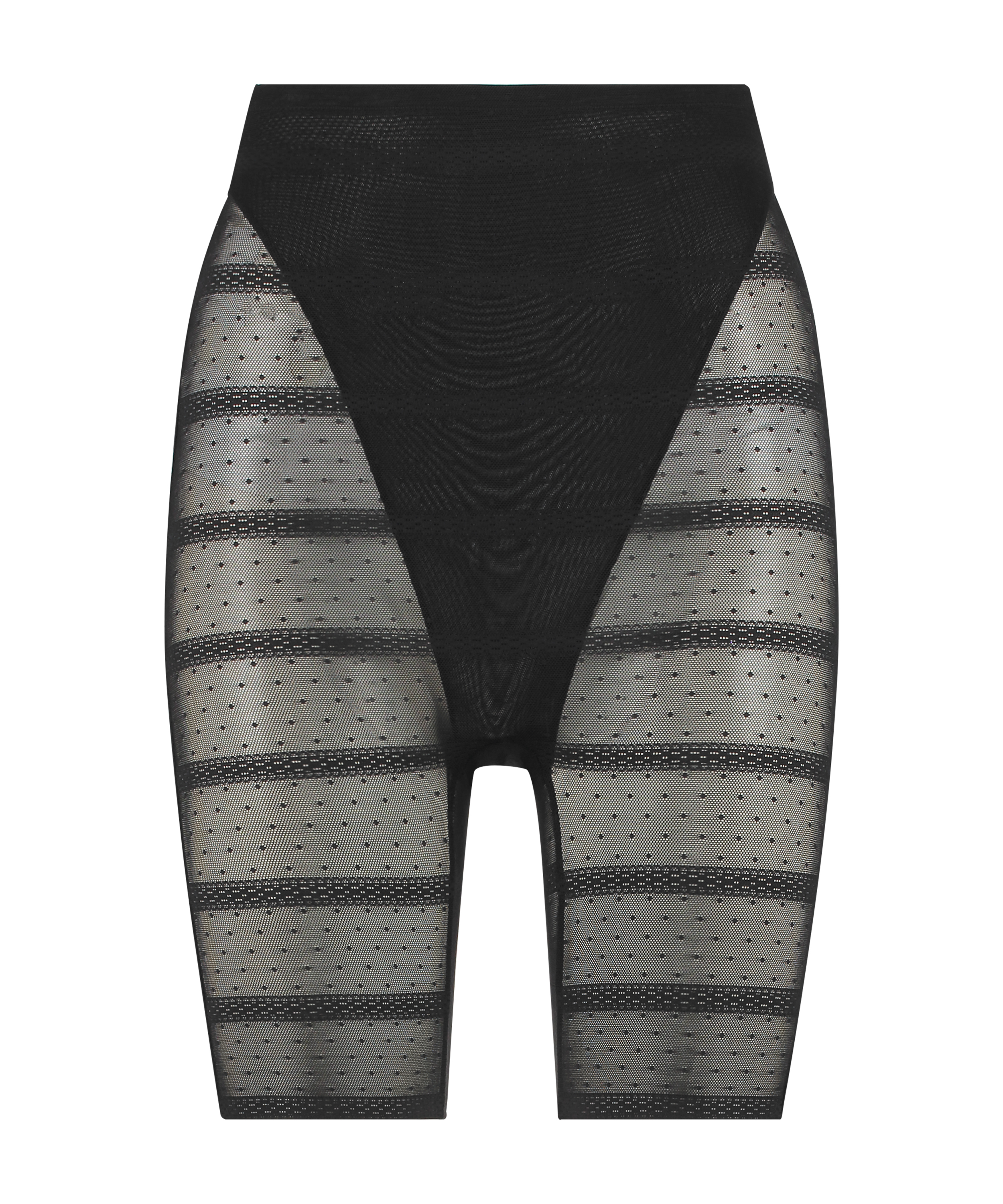 Oppstrammende og slankere meshbukse, Svart, main