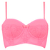 Padded longline bra Andrea, Rosa