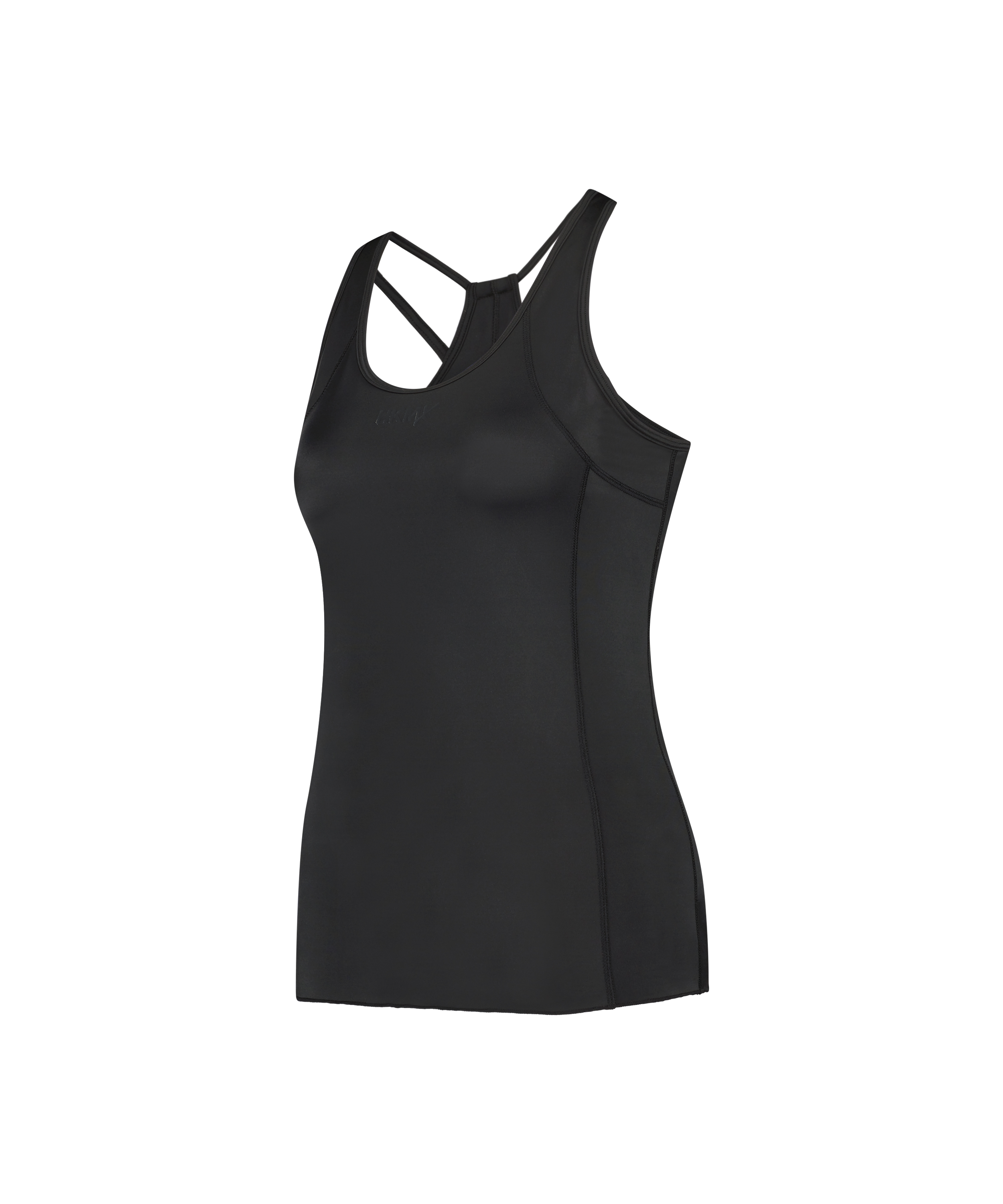 HKMX Sport slim fit tanktopp, Svart, main