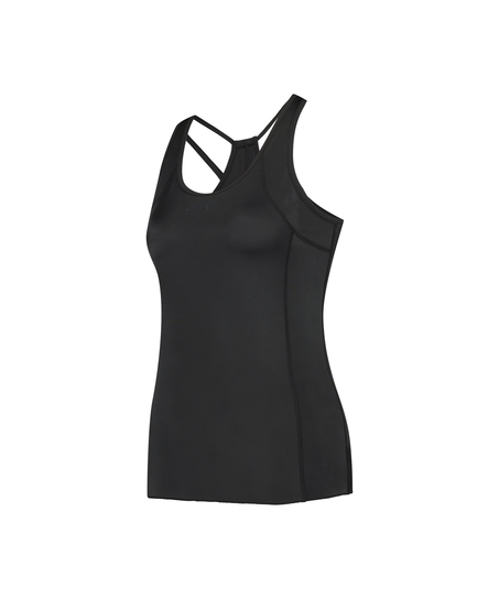HKMX Sport slim fit tanktopp, Svart