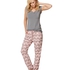 Pyjama pants Dahlia, Rosa