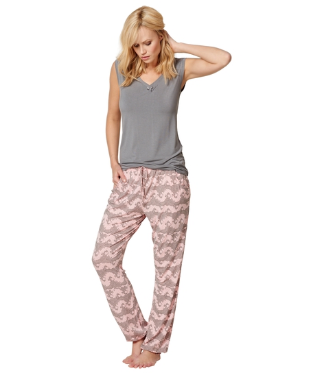 Pyjama pants Dahlia, Rosa