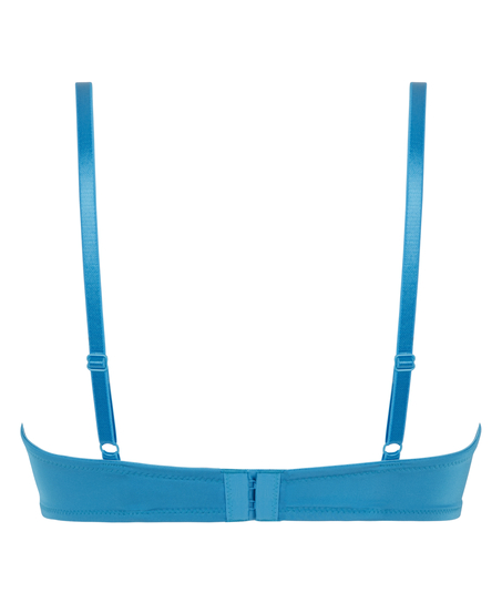 Vattert bh med bøyle Anya, Blå