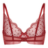 Cordelie Non-Padded Underwired Bra, R&oslash;d
