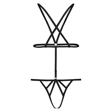 Narelle Playsuit, Svart