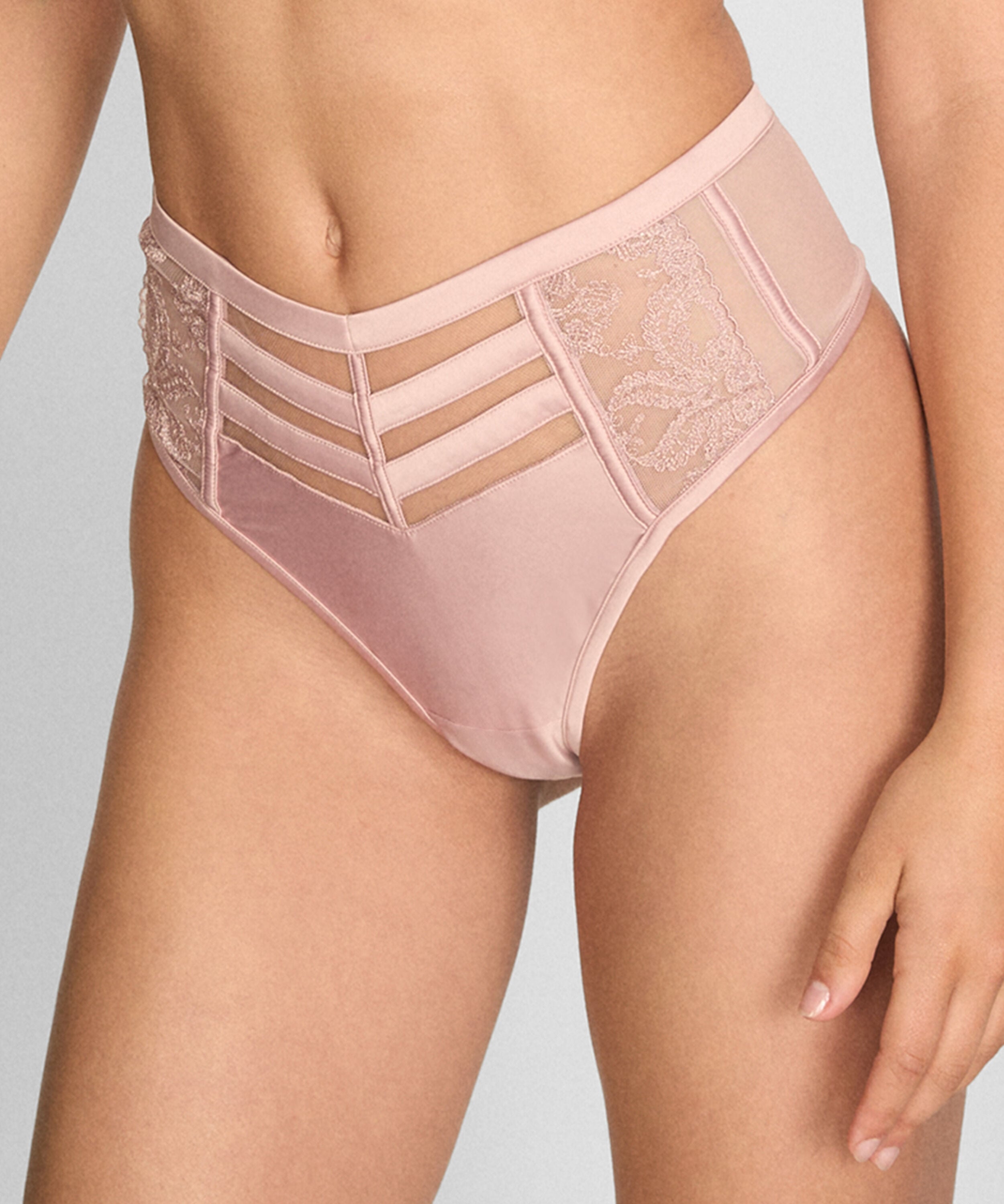 String med høyt ben Rosa, Rosa String med høyt ben Rosa, Rosa