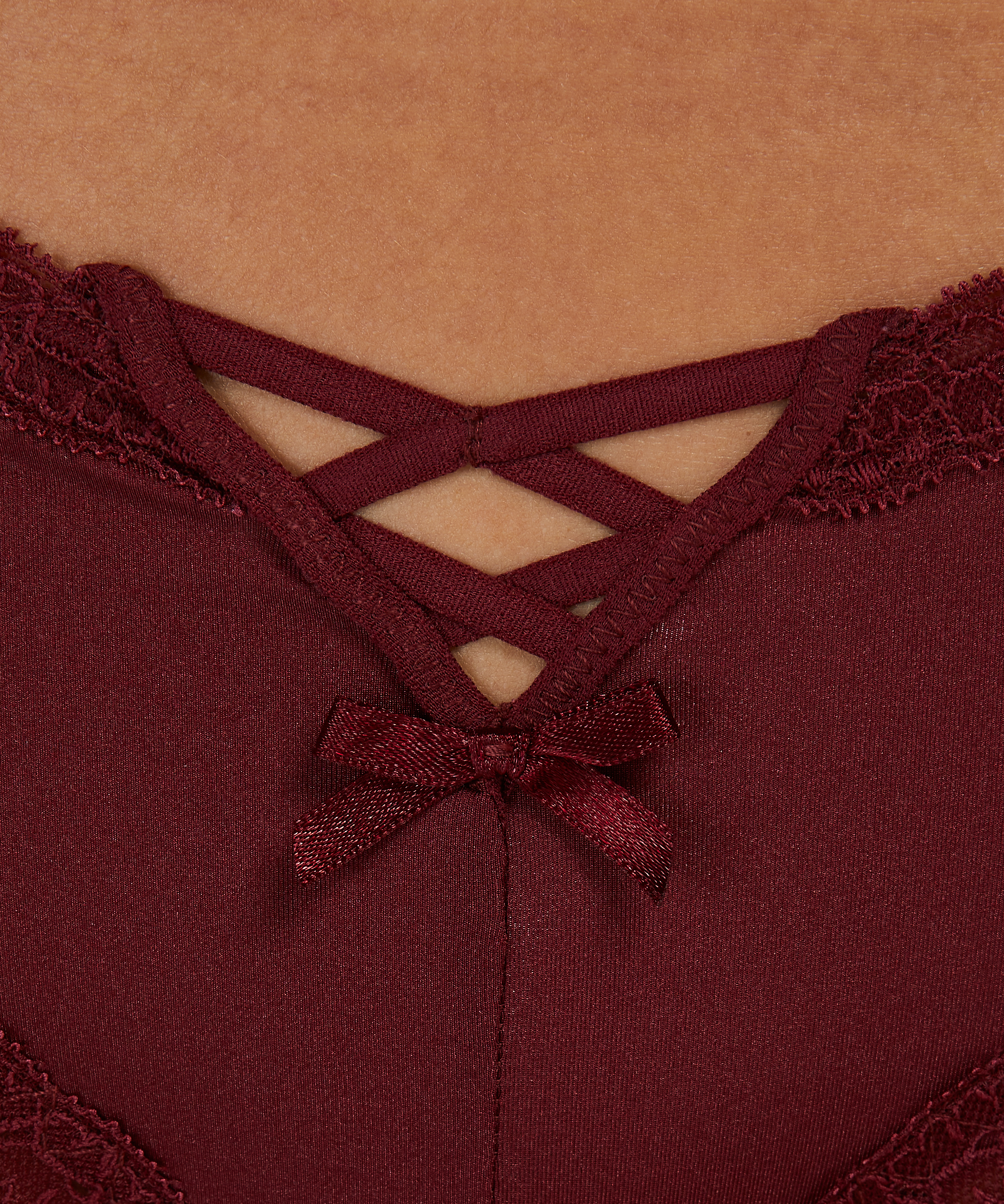 Vixen brasiliansk truse med v-form, Rød, main