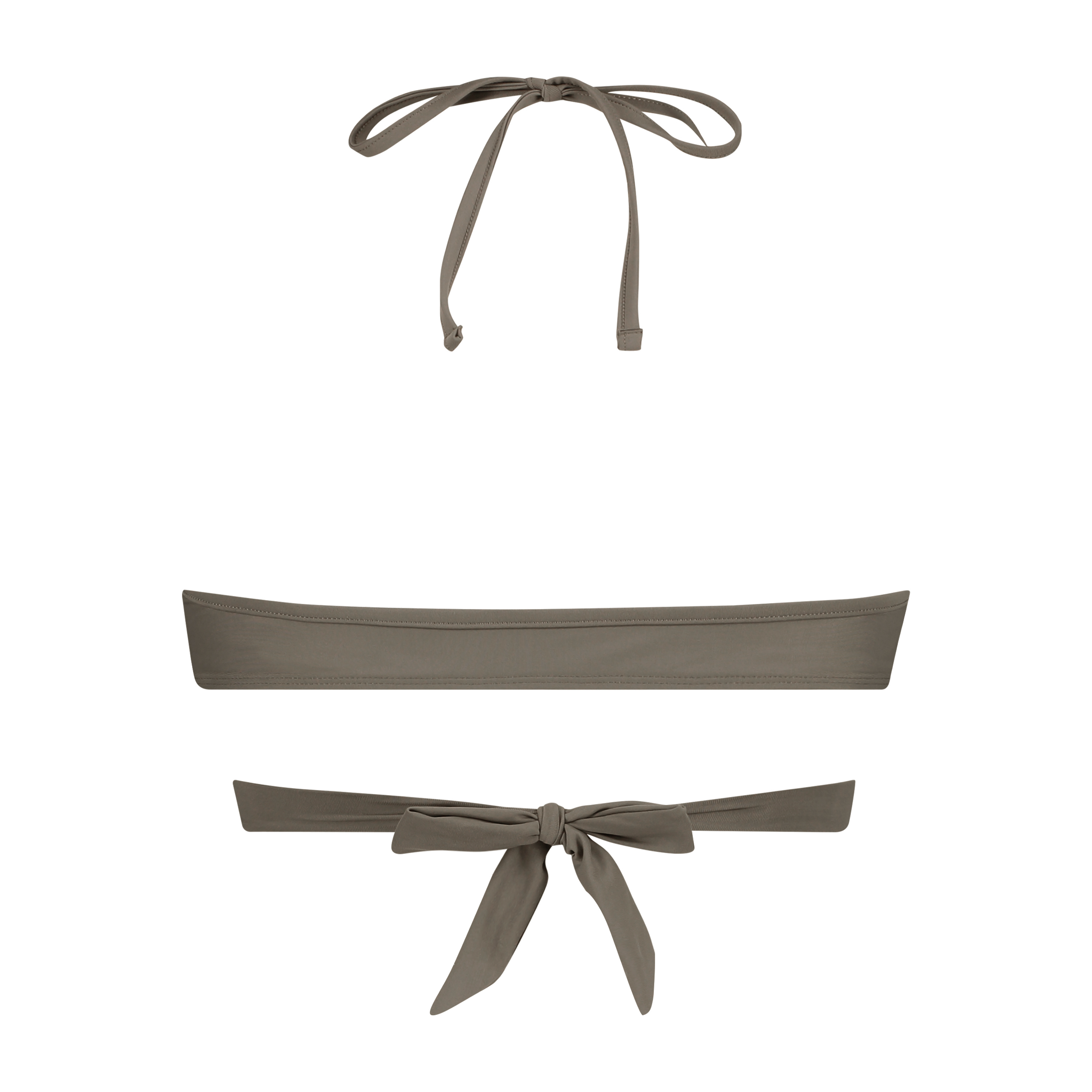 Tribe triangle bikinitopp, Grønn, main