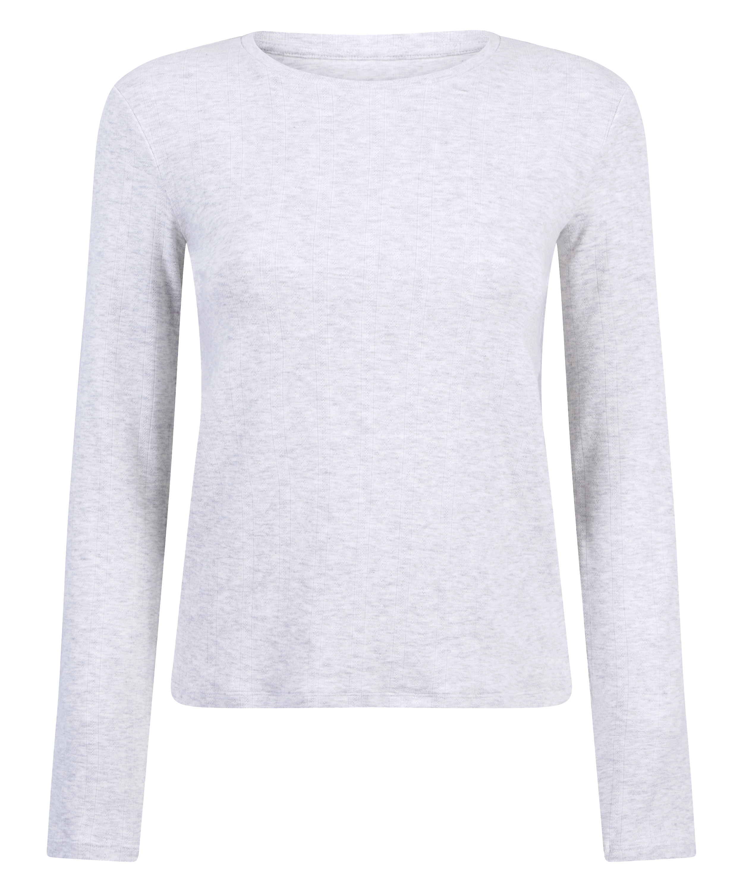 Pyjamasoverdel Pointelle, Gr&aring;, main