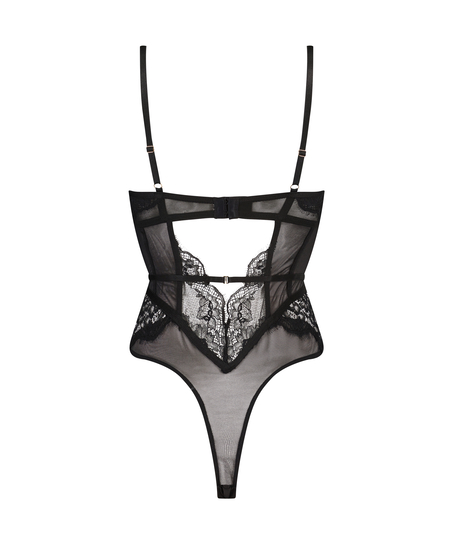 Brie body med b&oslash;yle, Svart